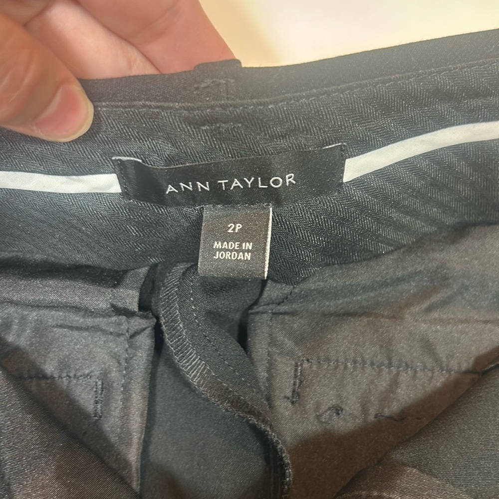 Black Anne Taylor Pants